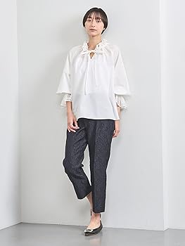 ユナイテッドアローズ購入　レースブラウス白　新品未使用タグ付き UNITED ARROWS（ユナイテッドアローズ）の「UBCS レース